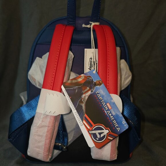 Loungefly Captain America: Brave New World Mini Backpack